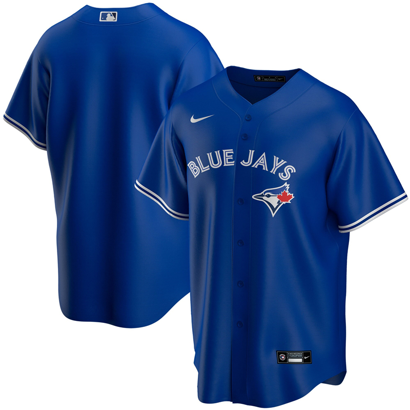 MLB Youth Toronto Blue Jays Nike Royal Alternate 2020 Replica Team Jersey 